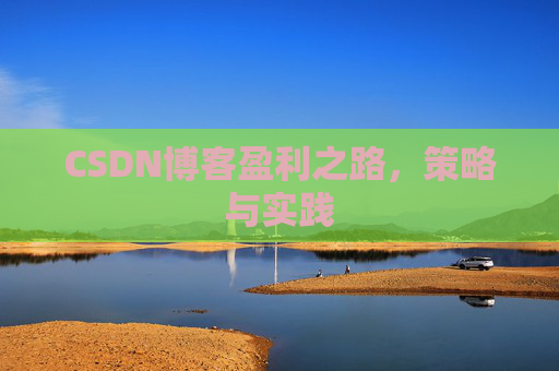 CSDN博客盈利之路，策略与实践